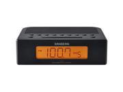 Sangean RCR 5BK Digital AM FM Clock Radio Black