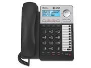 AT T ML17929 ML17929 Standard Phone Silver Corded 2 x Phone Line Speakerphone Caller ID Backlight