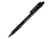 Ballpoint Pen Retract Cushion Grip Med Pt BK Ink