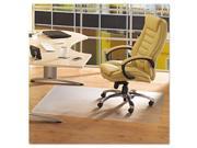 Cleartex Advantagemat Phthalate Free PVC Chair Mat for Hard Floors 48 x 36