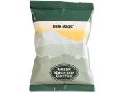 Green Mountain Coffee Roasters T4670 Dark Magic Coffee Regular Full Extra Dark Extra Bold Ground 50 Carton