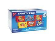 Nabisco 827558 Mini Snack Packs 1 oz Variety Pack 40 per Carton