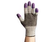 Kimberly Clark 97432 JACKSON SAFETY G60 Purple Nitrile Gloves Large Size 9 Black White Pair