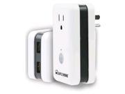 Xtreme Cables Xws7 1002 wht WiFi Wall Plug with Energy 2 USB