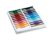 ChenilleKraft 9724 24 color Square Artist Pastels Set 2.50 x 0.38 Crayon Size Assorted Wax 24 Set