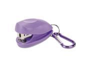 Swingline 79457 TOT Mini Stapler with Carabiner Clip 12 Sheet Capacity Pink Purple 2 per Pack