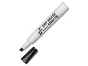 Dry Erase Markers Low Odor Chisel Tip Black