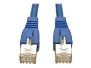 Tripp Lite N262 014 BL Augmented Cat6 Cat6a Shielded 10G Patch Cable RJ45 M M Blue 14ft 1.25 GBps Patch Cable 14 ft 1 x RJ 45 Male Network 1 x RJ 45 M