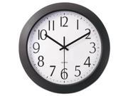 Whisper Quiet Clock 12 Black