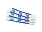 Currency Straps Blue 100 in Dollar Bills 1000 Bands Pack