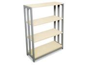 Trento Line Bookcase Three Shelf 31 1 2w X 11 5 8d X 43 1 4h Oatmeal