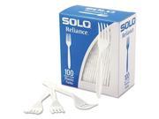 Reliance Mediumweight Cutlery Standard Size Fork Boxed White