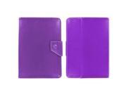 KIQ TM Purple Adjustable 4 Corners Luxury Leather Case Cover Skin for Acer Iconia Tab A500