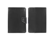 KIQ TM Black Adjustable 4 Corners Leather Case for Azpen 7 A700 A701 A720 A727 A728 A729 A740