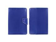 KIQ TM DARK BLUE Adjustable 4 Corners Leather Case Cover Skin for Google Nexus 7 2nd Generation
