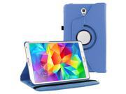 KIQ (TM) Dark Blue 360 Rotating Leather Case Skin Cover Swivel for Samsung Galaxy Tab S 8.4 T700 KIQ (TM) Dark Blue 360 Rotating Leather Case Skin Cover Swivel for Samsung Galaxy Tab S 8.4 T700