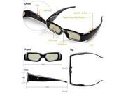 3D Universal Rechargeable Infrared Active Shutter Glasses For 3D HDTVs