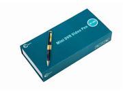 Esky® Spy High quality Gold Ballpoint Pen Plug in 2GB Card Hidden Pinhole PenCam Mini Video Camera Recorder