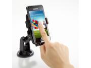 iClever 360° Windshield Dashboard Universal Car Mount Holder for iPhone 4s 5s Galaxy S4 Mini S4 S3 S2 HTC One one x Motorola Nokia Lumia 920 BlackBerry Z1