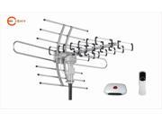 Esky HG 981 Waterproof Remote Control HDTV Outdoor Antenna UHF VHF 360 Degree Rotation