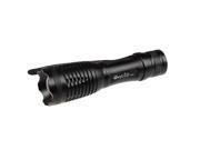 OxyLED Cree 500 Lumen Bright LED Flashlight for Emergency Safety Security Adjustable Zoomable Focus 3 Brightness Levels Plus Strobe Battery Included B