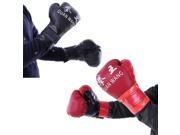 2 Pairs of Professional PU Leather Boxing Gloves Practice Training MMA Gloves