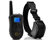 Esky Backlight Rechargable 330YD Remote Dog Training Shock Collar Beep Vibration Electric Collar upgraded 998dr Black