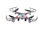 NextX H20 RC Waterproof Quadcopter With Headless Mode 4CH 2.4GHz 6 Gyro two batteries Silver