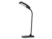 OxyLED Dimmable Eye care LED Desk Lamp with Cool Warm Color Light and Dual USB Charging Ports X7 Black