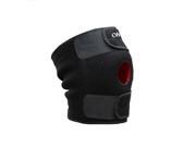 Ohuhu Breathable Knee Support Brace Protector for Right Knee Adjustable One Size Black