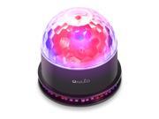 OxyLED 2016 Newest 51 Color Changes RGB Auto Sound Activated 15W Mini Rotating Magic Ball Stage Lights For KTV Xmas Party Wedding Show Club Pub Disco DJ ST 01