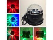 OxyLED Multi color 51 Color Changes RGB Auto Sound Activated 15W Mini Rotating Magic Ball Stage Lights For KTV Xmas Party Wedding Show Club Pub Disco DJ