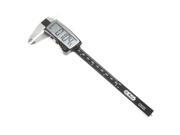 Dr.Meter 6 Digital Caliper Stainless Steel Venire Caliper Gauge Micrometer with Electronic Large LCD Display Inch Decimal Millimeter Auto off Measuring tool Bl