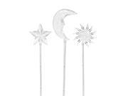 OxyLED SL02 Solar Powered Star Moon Sun Garden Stake Light with Color Changing LEDs