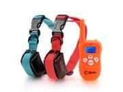 Esky Rechargeable LCD Remote Dog Training Collar with Beep Vibration Shock for 2 Dogs