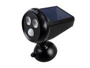 OxyLED SL01 Solar motion sensor spotlight 2 LEDs black