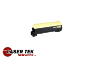 Laser Tek Services ® Yellow Compatible Toner Cartridge for the Kyocera TK 572 TK572 TK 572Y TK572Y FS C5400DN