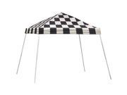 Shelterlogic 10X10 Sl Pop Up Canopy Checkered