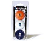 Team Golf Mlb Detroit Tigers 3 Golf Ball Pack