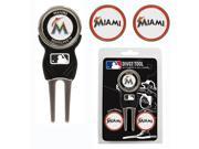Team Golf Mlb Miami Marlins 3 Marker Signature Divot Tool Pack