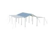 Shelterlogic 10 20 Canopy With 1 3 8 4 Rib Frame White Cover Extension Kit