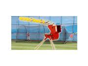 Trend Sports Heater Combo Pitching Machine And Xtender 24 Batting Cage