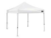 Shelterlogic 10X10 Alumi Max Commercial Pop Up Canopy With White Cover Roller Bag