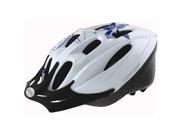 Ventura White Flower Adult Cycle Helmet