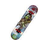 Punisher Skateboards Alien Rage 31 Inch Double Kick Concave Complete Skateboard