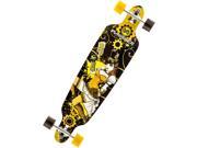 Punisher Skateboards Steampunk 40 Inch Long Board Double Kick With Drop Down Dec