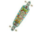 Punisher Skateboards Day Of The Dead 40 Inch Long Board Double Kick With Drop Do