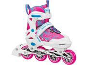 Roller Derby Girls Ion 7.2 Adjustable Inline Skates Small