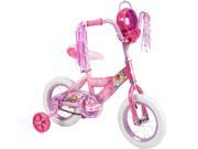 Huffy Girls Disney Princess 12 Inch Bike With Jewel Case And Accessories