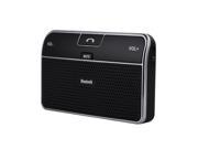 Patazon Bluetooth 4.0 Car Kit Hands Free Speakerphone Clip Music Receiver Black